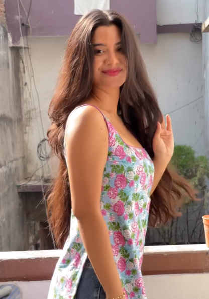 Everyday Bloom – Stylish Floral Kurti