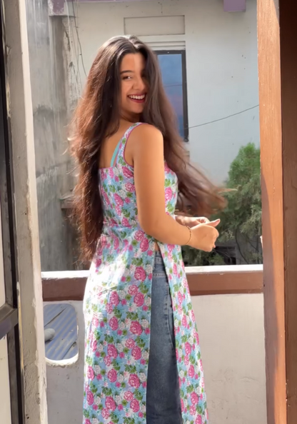Everyday Bloom – Stylish Floral Kurti